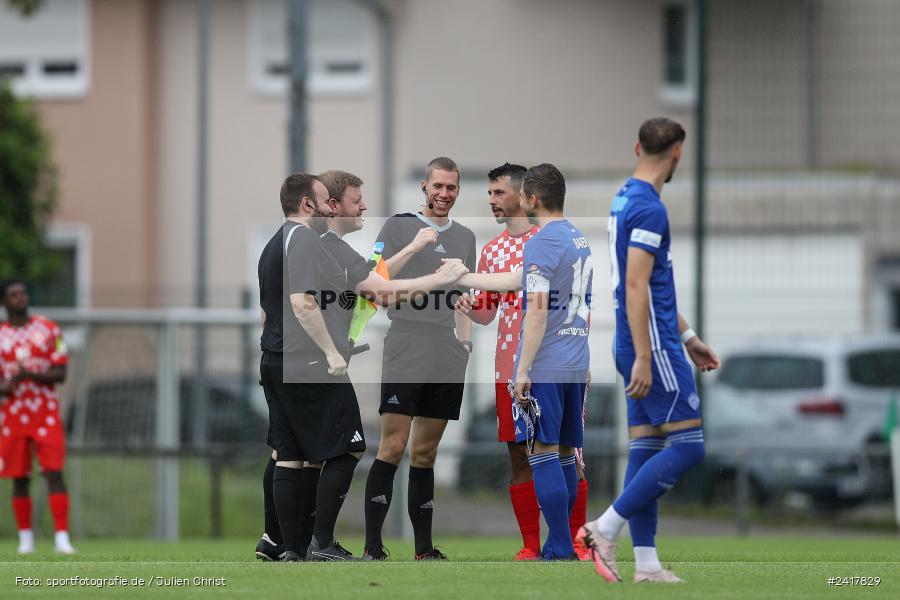 sport, action, Sportgelände Strietwald, SVA, SV Viktoria Aschaffenburg, Regionalliga Südwest, Regionalliga Bayern, Landesfreundschaftsspiele, Fussball, FSV, BFV, Aschaffenburg, 1. FSV Mainz 05 U23, 06.07.2024 - Bild-ID: 2417829