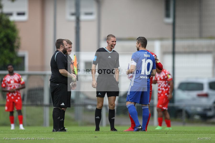 sport, action, Sportgelände Strietwald, SVA, SV Viktoria Aschaffenburg, Regionalliga Südwest, Regionalliga Bayern, Landesfreundschaftsspiele, Fussball, FSV, BFV, Aschaffenburg, 1. FSV Mainz 05 U23, 06.07.2024 - Bild-ID: 2417830