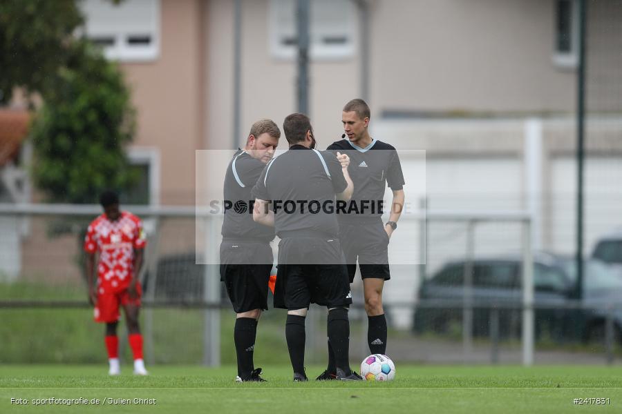 sport, action, Sportgelände Strietwald, SVA, SV Viktoria Aschaffenburg, Regionalliga Südwest, Regionalliga Bayern, Landesfreundschaftsspiele, Fussball, FSV, BFV, Aschaffenburg, 1. FSV Mainz 05 U23, 06.07.2024 - Bild-ID: 2417831