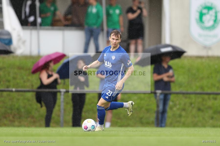 sport, action, Sportgelände Strietwald, SVA, SV Viktoria Aschaffenburg, Regionalliga Südwest, Regionalliga Bayern, Landesfreundschaftsspiele, Fussball, FSV, BFV, Aschaffenburg, 1. FSV Mainz 05 U23, 06.07.2024 - Bild-ID: 2417833