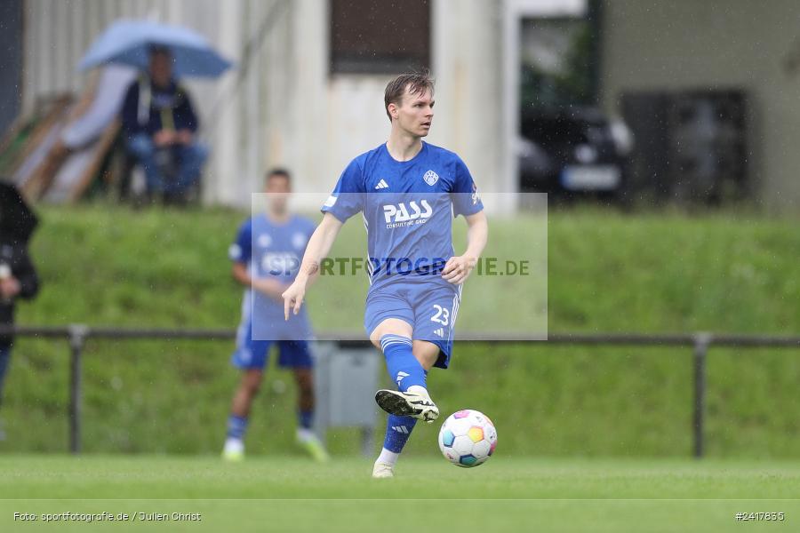 sport, action, Sportgelände Strietwald, SVA, SV Viktoria Aschaffenburg, Regionalliga Südwest, Regionalliga Bayern, Landesfreundschaftsspiele, Fussball, FSV, BFV, Aschaffenburg, 1. FSV Mainz 05 U23, 06.07.2024 - Bild-ID: 2417835