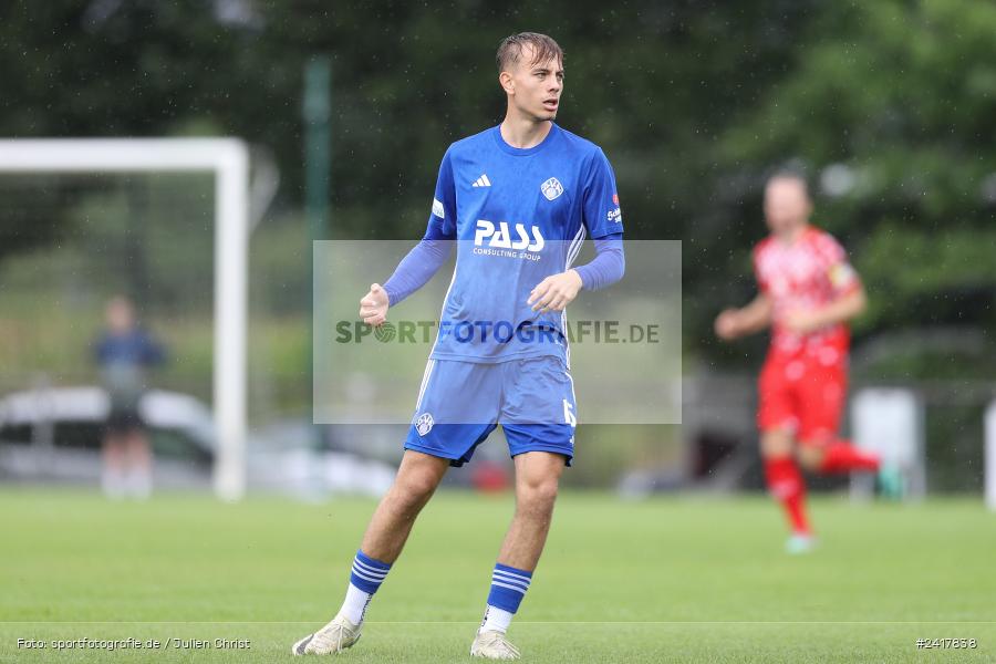 sport, action, Sportgelände Strietwald, SVA, SV Viktoria Aschaffenburg, Regionalliga Südwest, Regionalliga Bayern, Landesfreundschaftsspiele, Fussball, FSV, BFV, Aschaffenburg, 1. FSV Mainz 05 U23, 06.07.2024 - Bild-ID: 2417838
