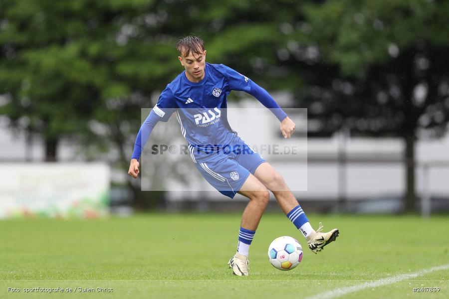 sport, action, Sportgelände Strietwald, SVA, SV Viktoria Aschaffenburg, Regionalliga Südwest, Regionalliga Bayern, Landesfreundschaftsspiele, Fussball, FSV, BFV, Aschaffenburg, 1. FSV Mainz 05 U23, 06.07.2024 - Bild-ID: 2417839