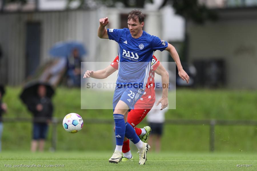 sport, action, Sportgelände Strietwald, SVA, SV Viktoria Aschaffenburg, Regionalliga Südwest, Regionalliga Bayern, Landesfreundschaftsspiele, Fussball, FSV, BFV, Aschaffenburg, 1. FSV Mainz 05 U23, 06.07.2024 - Bild-ID: 2417847 sport, action, Sportgelände Strietwald, SVA, SV Viktoria Aschaffenburg, Regionalliga Südwest, Regionalliga Bayern, Landesfreundschaftsspiele, Fussball, FSV, BFV, Aschaffenburg, 1. FSV Mainz 05 U23, 06.07.2024 - Bild-ID: 2417847