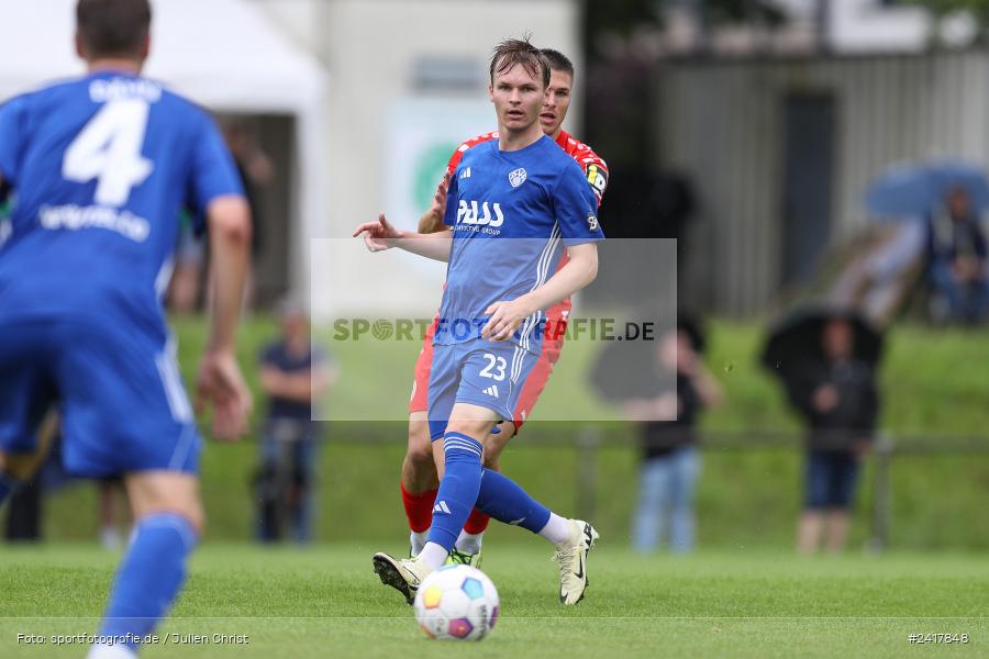 sport, action, Sportgelände Strietwald, SVA, SV Viktoria Aschaffenburg, Regionalliga Südwest, Regionalliga Bayern, Landesfreundschaftsspiele, Fussball, FSV, BFV, Aschaffenburg, 1. FSV Mainz 05 U23, 06.07.2024 - Bild-ID: 2417848 sport, action, Sportgelände Strietwald, SVA, SV Viktoria Aschaffenburg, Regionalliga Südwest, Regionalliga Bayern, Landesfreundschaftsspiele, Fussball, FSV, BFV, Aschaffenburg, 1. FSV Mainz 05 U23, 06.07.2024 - Bild-ID: 2417848