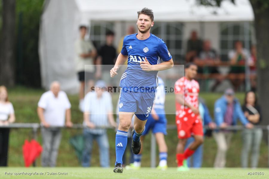 sport, action, Sportgelände Strietwald, SVA, SV Viktoria Aschaffenburg, Regionalliga Südwest, Regionalliga Bayern, Landesfreundschaftsspiele, Fussball, FSV, BFV, Aschaffenburg, 1. FSV Mainz 05 U23, 06.07.2024 - Bild-ID: 2417850 sport, action, Sportgelände Strietwald, SVA, SV Viktoria Aschaffenburg, Regionalliga Südwest, Regionalliga Bayern, Landesfreundschaftsspiele, Fussball, FSV, BFV, Aschaffenburg, 1. FSV Mainz 05 U23, 06.07.2024 - Bild-ID: 2417850