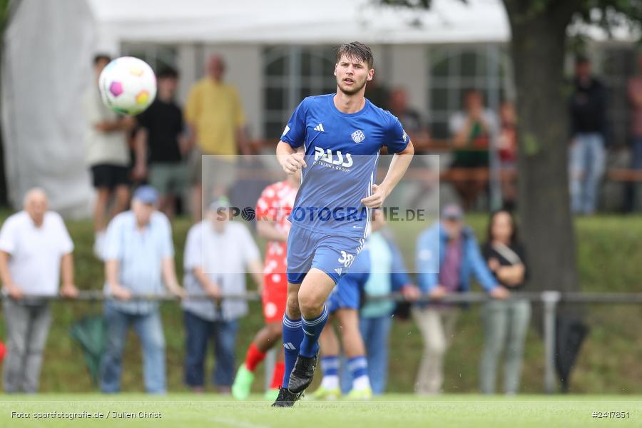 sport, action, Sportgelände Strietwald, SVA, SV Viktoria Aschaffenburg, Regionalliga Südwest, Regionalliga Bayern, Landesfreundschaftsspiele, Fussball, FSV, BFV, Aschaffenburg, 1. FSV Mainz 05 U23, 06.07.2024 - Bild-ID: 2417851