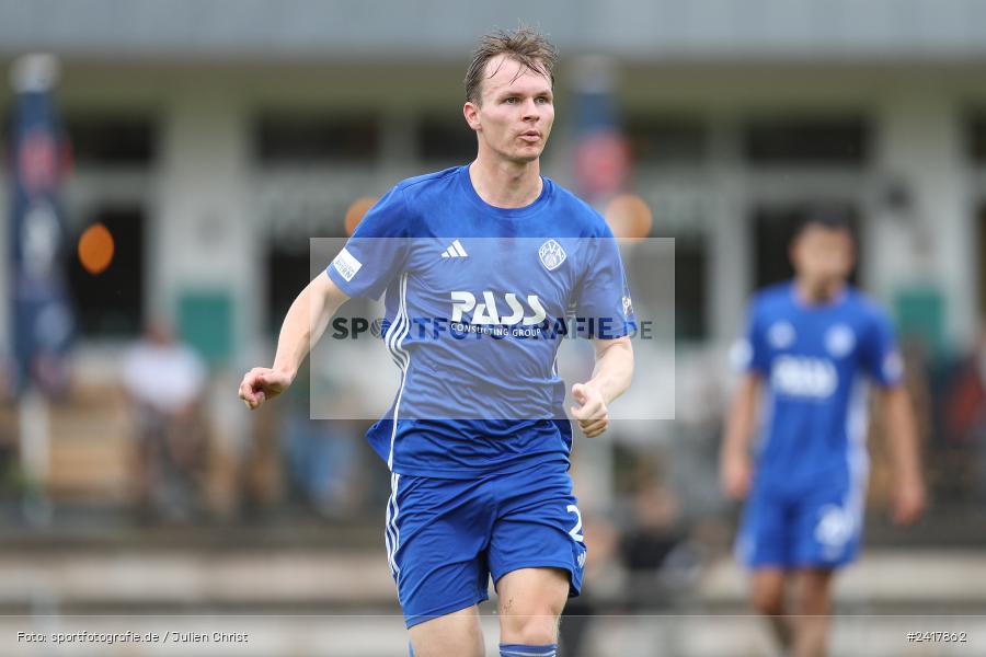 sport, action, Sportgelände Strietwald, SVA, SV Viktoria Aschaffenburg, Regionalliga Südwest, Regionalliga Bayern, Landesfreundschaftsspiele, Fussball, FSV, BFV, Aschaffenburg, 1. FSV Mainz 05 U23, 06.07.2024 - Bild-ID: 2417862 sport, action, Sportgelände Strietwald, SVA, SV Viktoria Aschaffenburg, Regionalliga Südwest, Regionalliga Bayern, Landesfreundschaftsspiele, Fussball, FSV, BFV, Aschaffenburg, 1. FSV Mainz 05 U23, 06.07.2024 - Bild-ID: 2417862