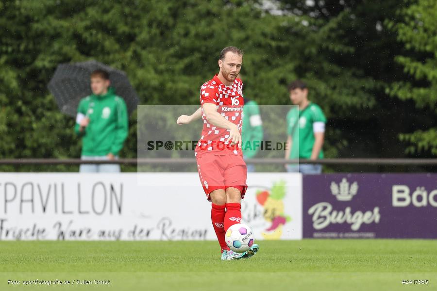 sport, action, Sportgelände Strietwald, SVA, SV Viktoria Aschaffenburg, Regionalliga Südwest, Regionalliga Bayern, Landesfreundschaftsspiele, Fussball, FSV, BFV, Aschaffenburg, 1. FSV Mainz 05 U23, 06.07.2024 - Bild-ID: 2417885 sport, action, Sportgelände Strietwald, SVA, SV Viktoria Aschaffenburg, Regionalliga Südwest, Regionalliga Bayern, Landesfreundschaftsspiele, Fussball, FSV, BFV, Aschaffenburg, 1. FSV Mainz 05 U23, 06.07.2024 - Bild-ID: 2417885