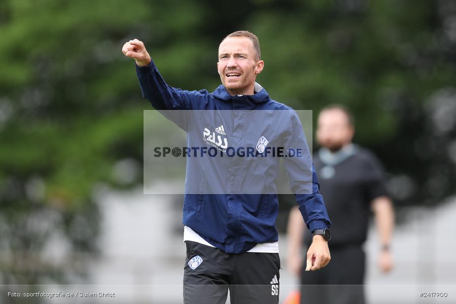 sport, action, Sportgelände Strietwald, SVA, SV Viktoria Aschaffenburg, Regionalliga Südwest, Regionalliga Bayern, Landesfreundschaftsspiele, Fussball, FSV, BFV, Aschaffenburg, 1. FSV Mainz 05 U23, 06.07.2024 - Bild-ID: 2417900
