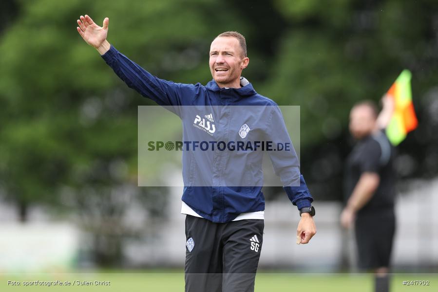 sport, action, Sportgelände Strietwald, SVA, SV Viktoria Aschaffenburg, Regionalliga Südwest, Regionalliga Bayern, Landesfreundschaftsspiele, Fussball, FSV, BFV, Aschaffenburg, 1. FSV Mainz 05 U23, 06.07.2024 - Bild-ID: 2417902