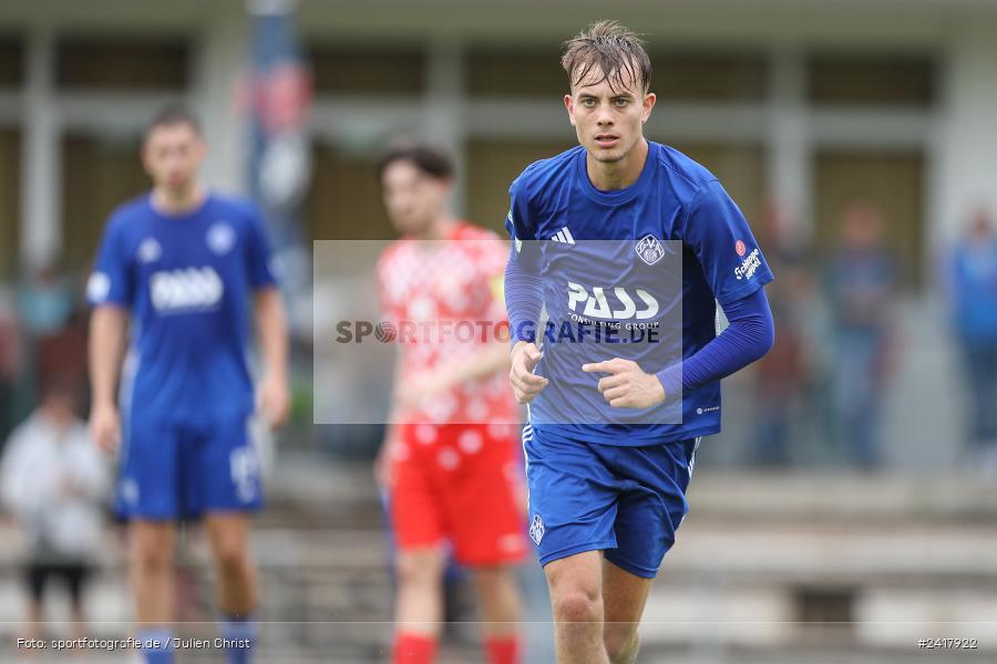 sport, action, Sportgelände Strietwald, SVA, SV Viktoria Aschaffenburg, Regionalliga Südwest, Regionalliga Bayern, Landesfreundschaftsspiele, Fussball, FSV, BFV, Aschaffenburg, 1. FSV Mainz 05 U23, 06.07.2024 - Bild-ID: 2417922