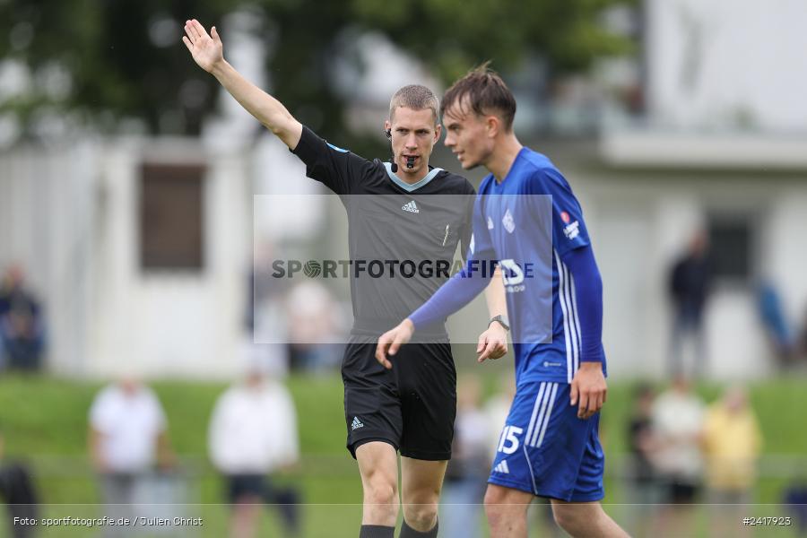sport, action, Sportgelände Strietwald, SVA, SV Viktoria Aschaffenburg, Regionalliga Südwest, Regionalliga Bayern, Landesfreundschaftsspiele, Fussball, FSV, BFV, Aschaffenburg, 1. FSV Mainz 05 U23, 06.07.2024 - Bild-ID: 2417923
