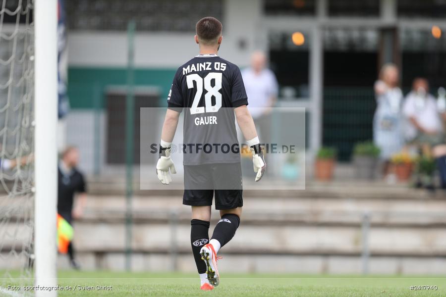 sport, action, Sportgelände Strietwald, SVA, SV Viktoria Aschaffenburg, Regionalliga Südwest, Regionalliga Bayern, Landesfreundschaftsspiele, Fussball, FSV, BFV, Aschaffenburg, 1. FSV Mainz 05 U23, 06.07.2024 - Bild-ID: 2417940