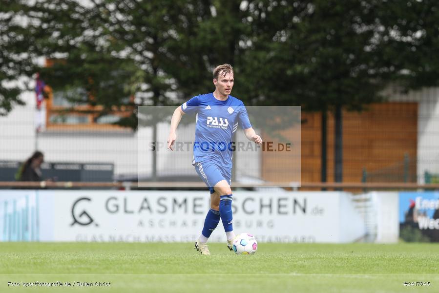 sport, action, Sportgelände Strietwald, SVA, SV Viktoria Aschaffenburg, Regionalliga Südwest, Regionalliga Bayern, Landesfreundschaftsspiele, Fussball, FSV, BFV, Aschaffenburg, 1. FSV Mainz 05 U23, 06.07.2024 - Bild-ID: 2417945