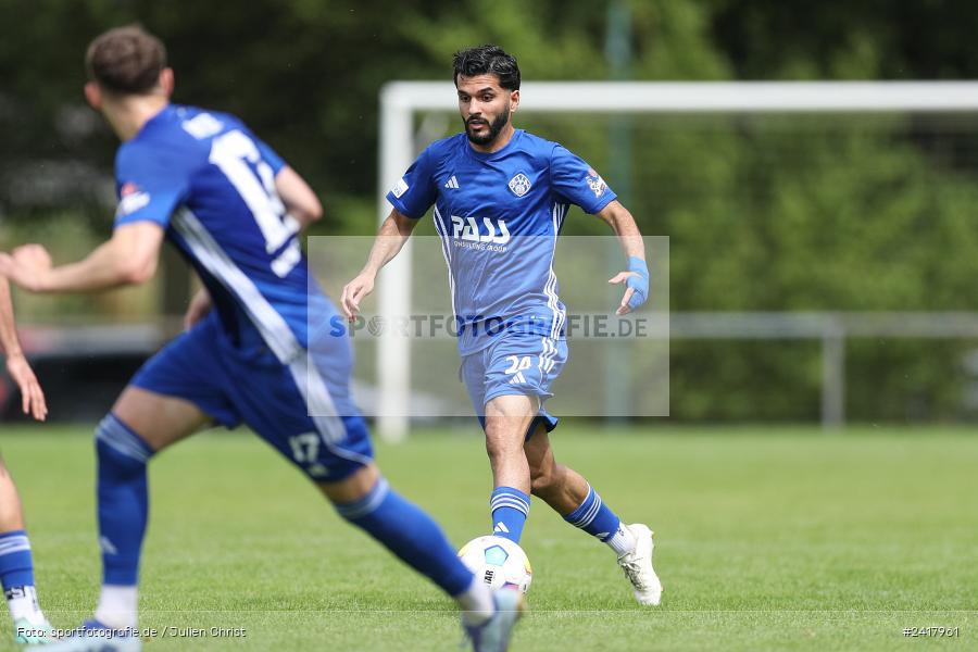 sport, action, Sportgelände Strietwald, SVA, SV Viktoria Aschaffenburg, Regionalliga Südwest, Regionalliga Bayern, Landesfreundschaftsspiele, Fussball, FSV, BFV, Aschaffenburg, 1. FSV Mainz 05 U23, 06.07.2024 - Bild-ID: 2417961