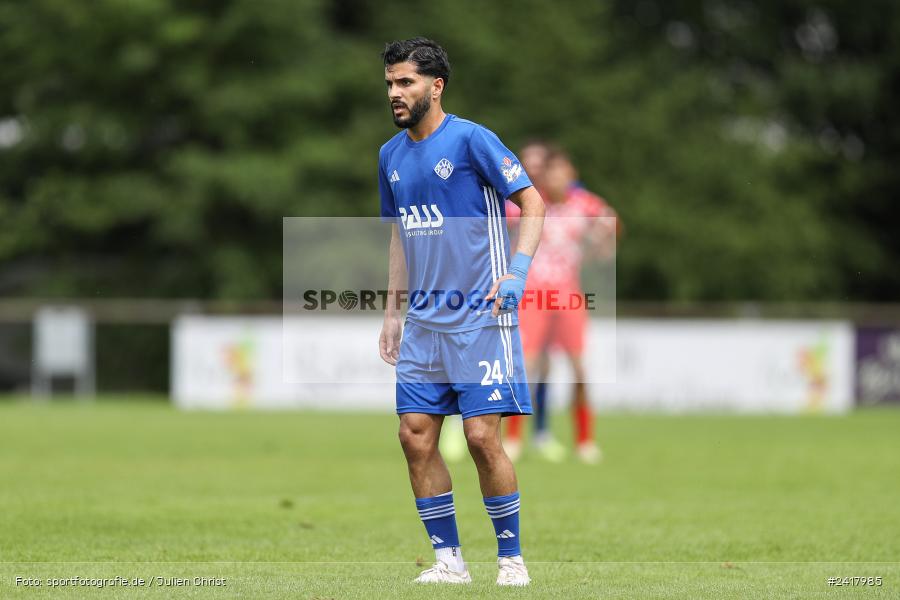 sport, action, Sportgelände Strietwald, SVA, SV Viktoria Aschaffenburg, Regionalliga Südwest, Regionalliga Bayern, Landesfreundschaftsspiele, Fussball, FSV, BFV, Aschaffenburg, 1. FSV Mainz 05 U23, 06.07.2024 - Bild-ID: 2417985