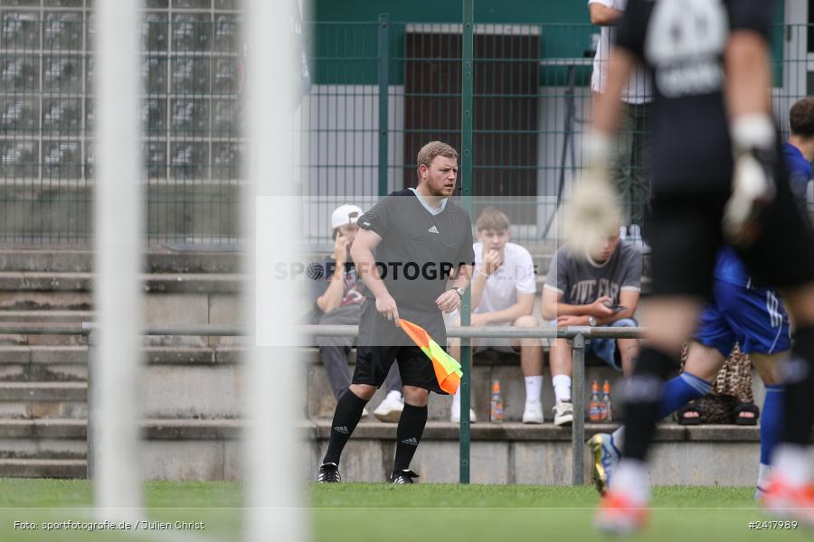 sport, action, Sportgelände Strietwald, SVA, SV Viktoria Aschaffenburg, Regionalliga Südwest, Regionalliga Bayern, Landesfreundschaftsspiele, Fussball, FSV, BFV, Aschaffenburg, 1. FSV Mainz 05 U23, 06.07.2024 - Bild-ID: 2417989