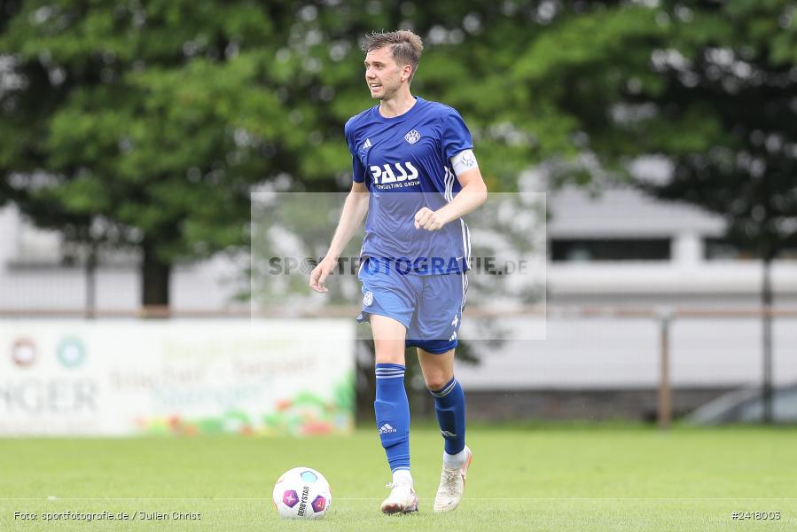 sport, action, Sportgelände Strietwald, SVA, SV Viktoria Aschaffenburg, Regionalliga Südwest, Regionalliga Bayern, Landesfreundschaftsspiele, Fussball, FSV, BFV, Aschaffenburg, 1. FSV Mainz 05 U23, 06.07.2024 - Bild-ID: 2418003
