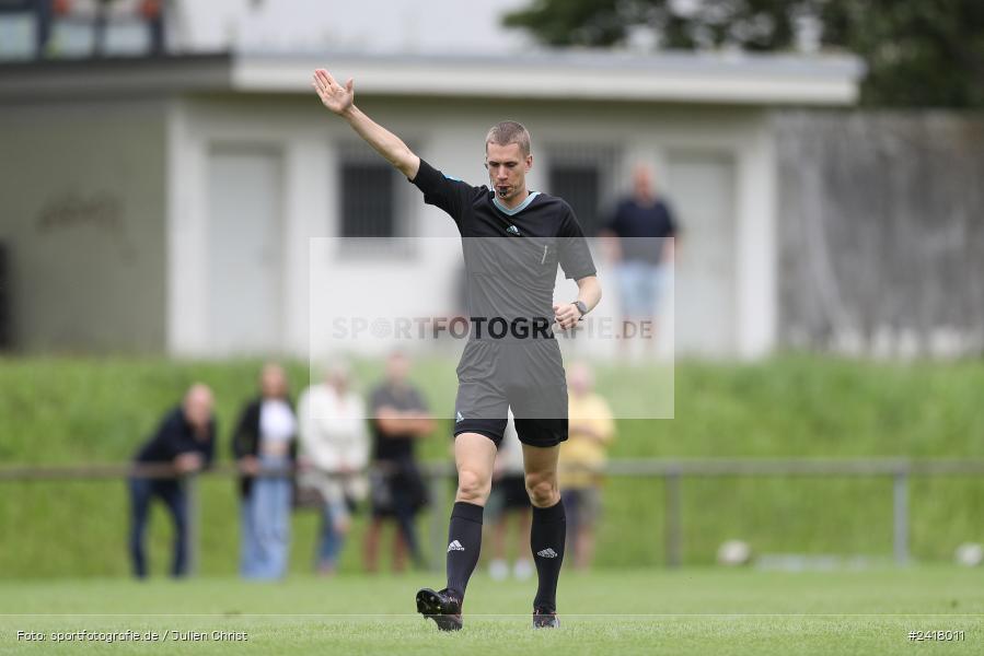 sport, action, Sportgelände Strietwald, SVA, SV Viktoria Aschaffenburg, Regionalliga Südwest, Regionalliga Bayern, Landesfreundschaftsspiele, Fussball, FSV, BFV, Aschaffenburg, 1. FSV Mainz 05 U23, 06.07.2024 - Bild-ID: 2418011