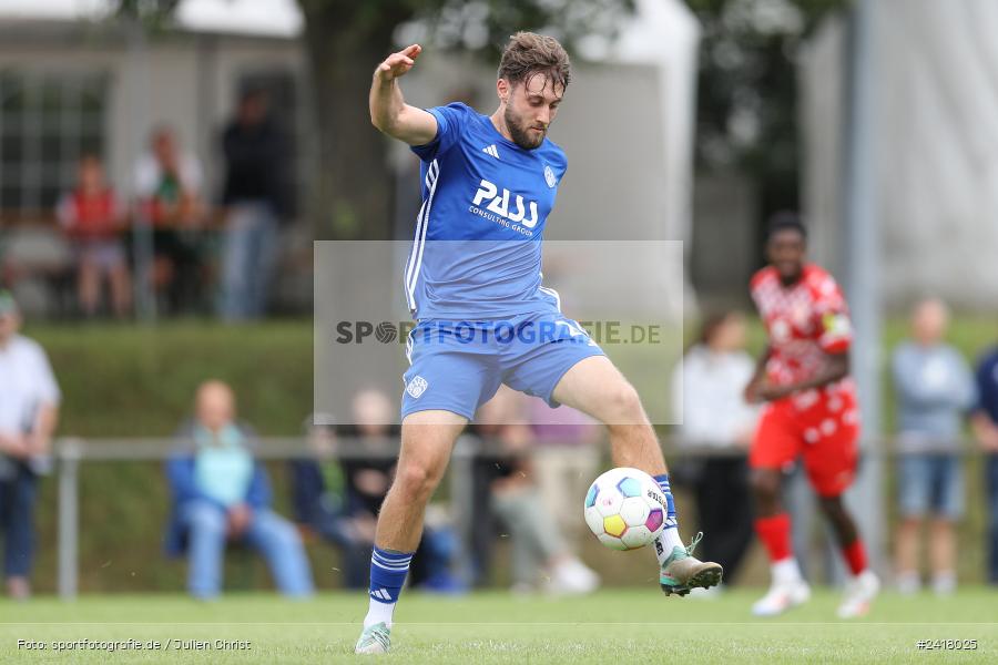 sport, action, Sportgelände Strietwald, SVA, SV Viktoria Aschaffenburg, Regionalliga Südwest, Regionalliga Bayern, Landesfreundschaftsspiele, Fussball, FSV, BFV, Aschaffenburg, 1. FSV Mainz 05 U23, 06.07.2024 - Bild-ID: 2418025