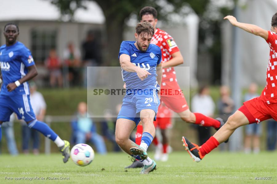 sport, action, Sportgelände Strietwald, SVA, SV Viktoria Aschaffenburg, Regionalliga Südwest, Regionalliga Bayern, Landesfreundschaftsspiele, Fussball, FSV, BFV, Aschaffenburg, 1. FSV Mainz 05 U23, 06.07.2024 - Bild-ID: 2418027