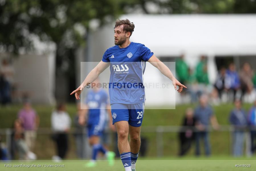 sport, action, Sportgelände Strietwald, SVA, SV Viktoria Aschaffenburg, Regionalliga Südwest, Regionalliga Bayern, Landesfreundschaftsspiele, Fussball, FSV, BFV, Aschaffenburg, 1. FSV Mainz 05 U23, 06.07.2024 - Bild-ID: 2418028