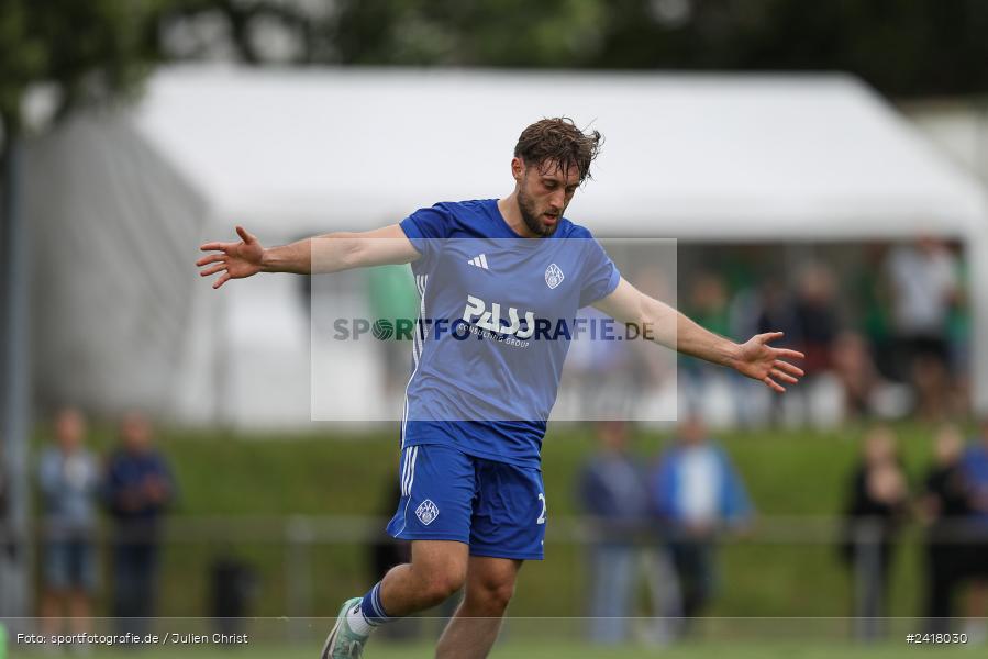 sport, action, Sportgelände Strietwald, SVA, SV Viktoria Aschaffenburg, Regionalliga Südwest, Regionalliga Bayern, Landesfreundschaftsspiele, Fussball, FSV, BFV, Aschaffenburg, 1. FSV Mainz 05 U23, 06.07.2024 - Bild-ID: 2418030