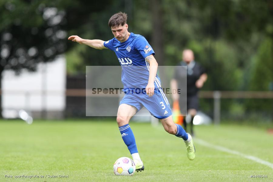 sport, action, Sportgelände Strietwald, SVA, SV Viktoria Aschaffenburg, Regionalliga Südwest, Regionalliga Bayern, Landesfreundschaftsspiele, Fussball, FSV, BFV, Aschaffenburg, 1. FSV Mainz 05 U23, 06.07.2024 - Bild-ID: 2418044