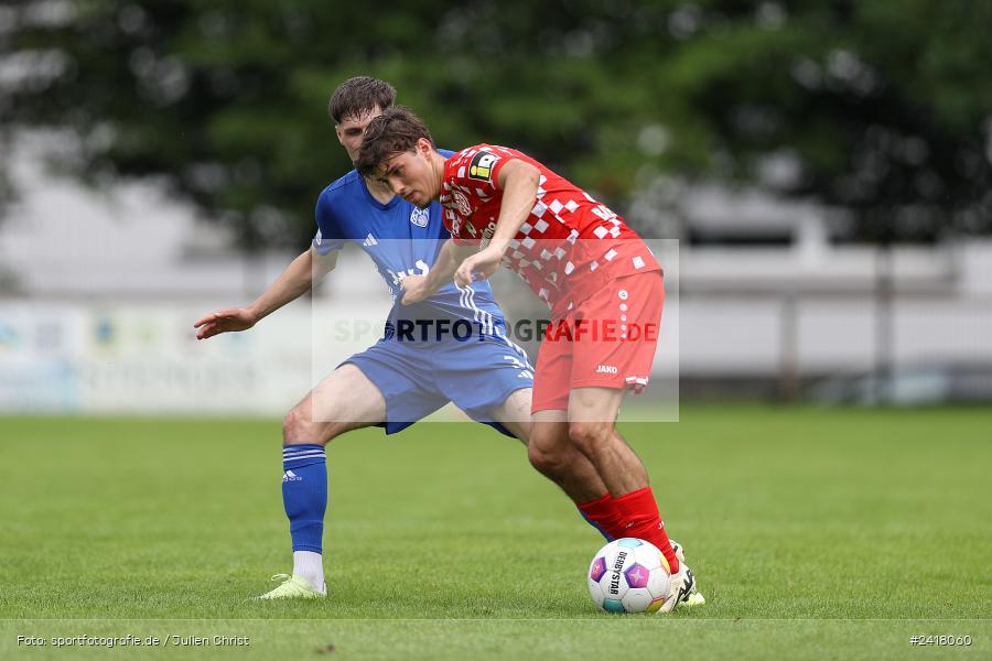 sport, action, Sportgelände Strietwald, SVA, SV Viktoria Aschaffenburg, Regionalliga Südwest, Regionalliga Bayern, Landesfreundschaftsspiele, Fussball, FSV, BFV, Aschaffenburg, 1. FSV Mainz 05 U23, 06.07.2024 - Bild-ID: 2418060