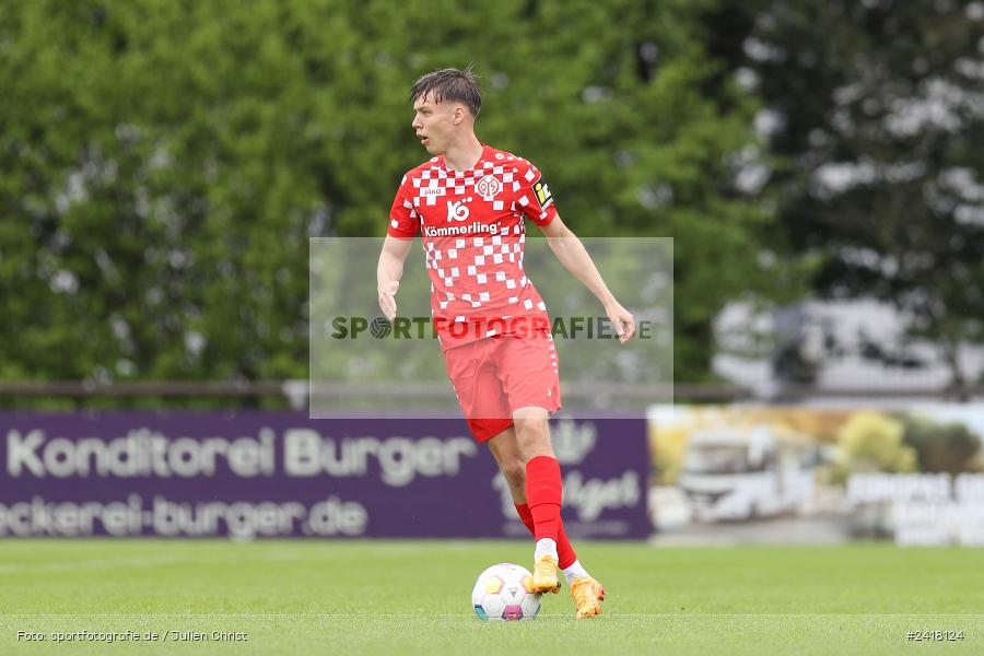 sport, action, Sportgelände Strietwald, SVA, SV Viktoria Aschaffenburg, Regionalliga Südwest, Regionalliga Bayern, Landesfreundschaftsspiele, Fussball, FSV, BFV, Aschaffenburg, 1. FSV Mainz 05 U23, 06.07.2024 - Bild-ID: 2418124 sport, action, Sportgelände Strietwald, SVA, SV Viktoria Aschaffenburg, Regionalliga Südwest, Regionalliga Bayern, Landesfreundschaftsspiele, Fussball, FSV, BFV, Aschaffenburg, 1. FSV Mainz 05 U23, 06.07.2024 - Bild-ID: 2418124