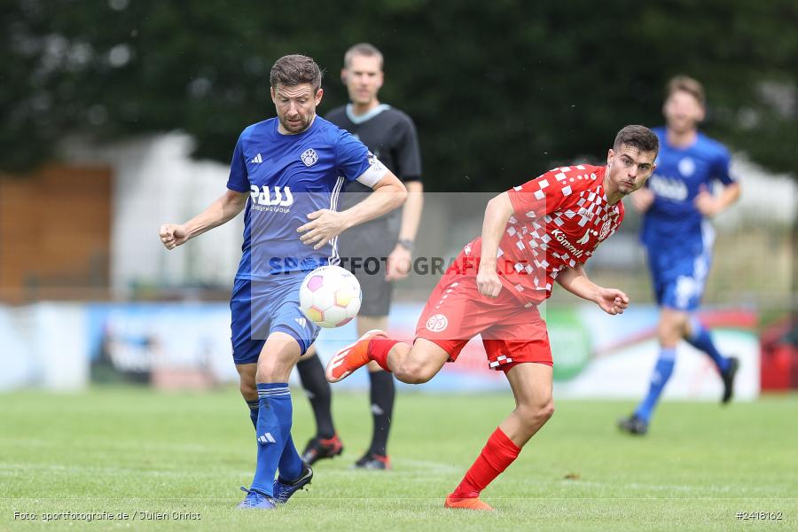 sport, action, Sportgelände Strietwald, SVA, SV Viktoria Aschaffenburg, Regionalliga Südwest, Regionalliga Bayern, Landesfreundschaftsspiele, Fussball, FSV, BFV, Aschaffenburg, 1. FSV Mainz 05 U23, 06.07.2024 - Bild-ID: 2418162