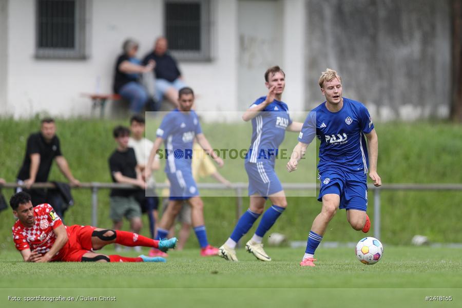 sport, action, Sportgelände Strietwald, SVA, SV Viktoria Aschaffenburg, Regionalliga Südwest, Regionalliga Bayern, Landesfreundschaftsspiele, Fussball, FSV, BFV, Aschaffenburg, 1. FSV Mainz 05 U23, 06.07.2024 - Bild-ID: 2418165
