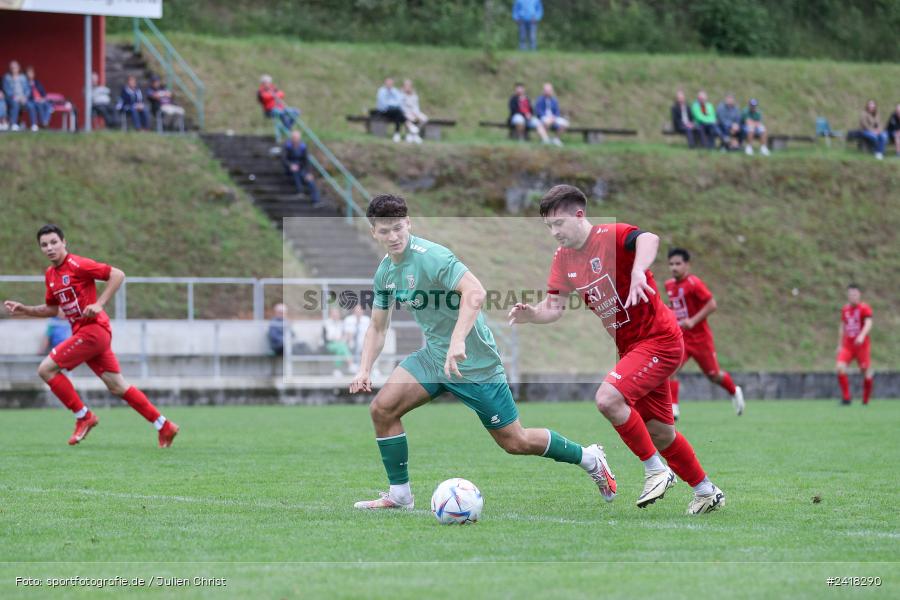 Kohlenberg Arena, Fuchsstadt, 07.07.2024, sport, action, BFV, Fussball, Landesfreundschaftsspiele, Bayernliga Nord, Landesliga Nordwest, TSV, FCF, TSV Abtswind, 1. FC Fuchsstadt - Bild-ID: 2418290