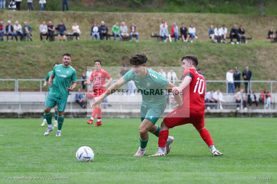 Kohlenberg Arena, Fuchsstadt, 07.07.2024, sport, action, BFV, Fussball, Landesfreundschaftsspiele, Bayernliga Nord, Landesliga Nordwest, TSV, FCF, TSV Abtswind, 1. FC Fuchsstadt - Bild-ID: 2418293