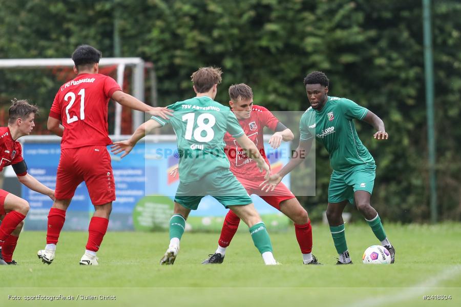 sport, action, TSV Abtswind, TSV, Landesliga Nordwest, Landesfreundschaftsspiele, Kohlenberg Arena, Fussball, Fuchsstadt, FCF, Bayernliga Nord, BFV, 1. FC Fuchsstadt, 06.07.2024 - Bild-ID: 2418304