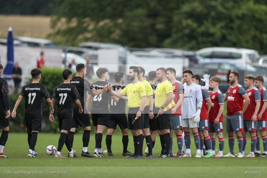 sport, action, TuS Röllbach, TuS Frammersbach, Sportgelände, Schleich Cup Finale 2024, Landesfreundschaftsspiele, Fussball, BFV, Altfeld, 07.07.2024 - Bild-ID: 2418322