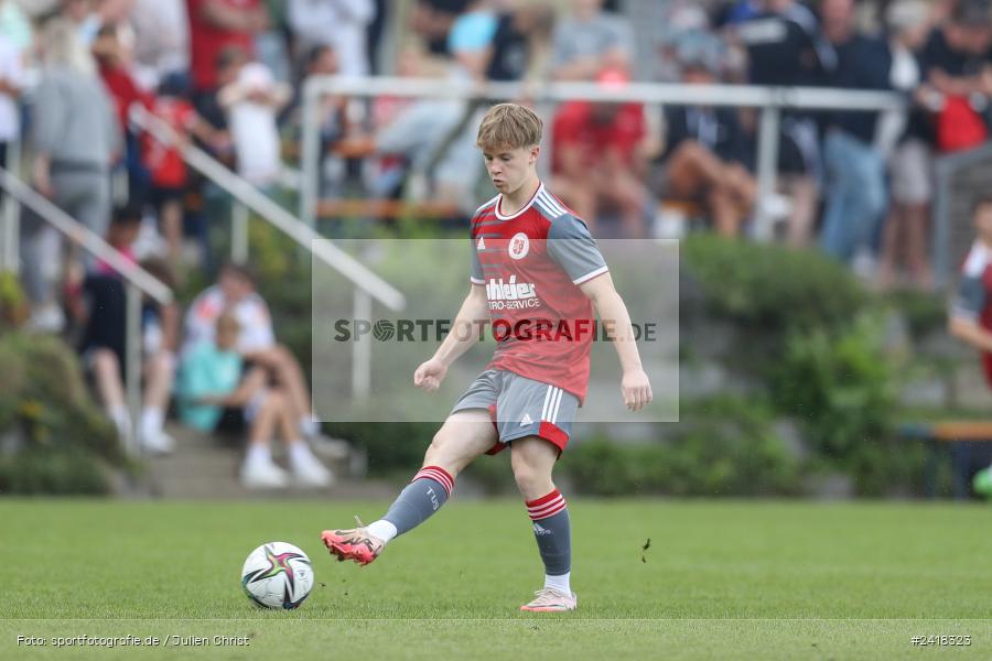 sport, action, TuS Röllbach, TuS Frammersbach, Sportgelände, Schleich Cup Finale 2024, Landesfreundschaftsspiele, Fussball, BFV, Altfeld, 07.07.2024 - Bild-ID: 2418323 sport, action, TuS Röllbach, TuS Frammersbach, Sportgelände, Schleich Cup Finale 2024, Landesfreundschaftsspiele, Fussball, BFV, Altfeld, 07.07.2024 - Bild-ID: 2418323