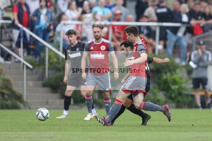 sport, action, TuS Röllbach, TuS Frammersbach, Sportgelände, Schleich Cup Finale 2024, Landesfreundschaftsspiele, Fussball, BFV, Altfeld, 07.07.2024 - Bild-ID: 2418332