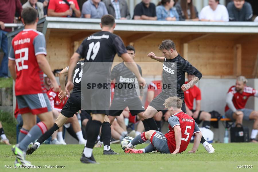 sport, action, TuS Röllbach, TuS Frammersbach, Sportgelände, Schleich Cup Finale 2024, Landesfreundschaftsspiele, Fussball, BFV, Altfeld, 07.07.2024 - Bild-ID: 2418352 sport, action, TuS Röllbach, TuS Frammersbach, Sportgelände, Schleich Cup Finale 2024, Landesfreundschaftsspiele, Fussball, BFV, Altfeld, 07.07.2024 - Bild-ID: 2418352