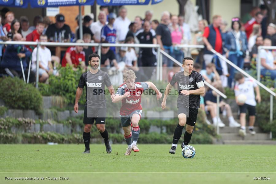sport, action, TuS Röllbach, TuS Frammersbach, Sportgelände, Schleich Cup Finale 2024, Landesfreundschaftsspiele, Fussball, BFV, Altfeld, 07.07.2024 - Bild-ID: 2418364