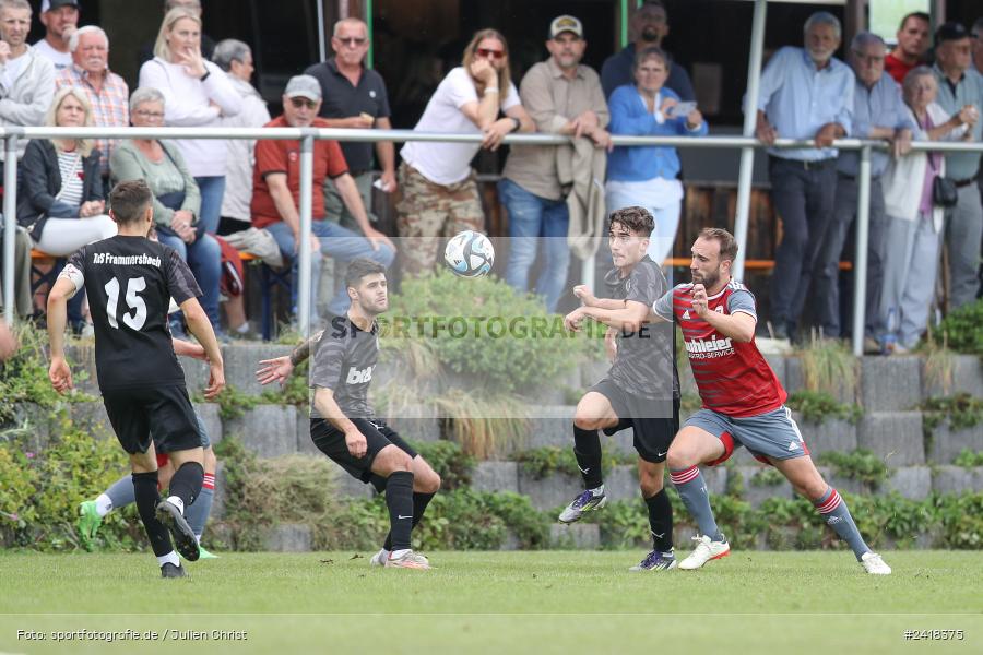 sport, action, TuS Röllbach, TuS Frammersbach, Sportgelände, Schleich Cup Finale 2024, Landesfreundschaftsspiele, Fussball, BFV, Altfeld, 07.07.2024 - Bild-ID: 2418375 sport, action, TuS Röllbach, TuS Frammersbach, Sportgelände, Schleich Cup Finale 2024, Landesfreundschaftsspiele, Fussball, BFV, Altfeld, 07.07.2024 - Bild-ID: 2418375