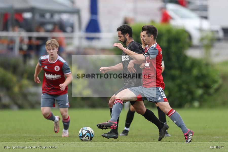 sport, action, TuS Röllbach, TuS Frammersbach, Sportgelände, Schleich Cup Finale 2024, Landesfreundschaftsspiele, Fussball, BFV, Altfeld, 07.07.2024 - Bild-ID: 2418377