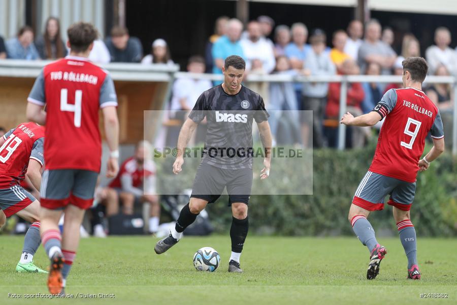 sport, action, TuS Röllbach, TuS Frammersbach, Sportgelände, Schleich Cup Finale 2024, Landesfreundschaftsspiele, Fussball, BFV, Altfeld, 07.07.2024 - Bild-ID: 2418382