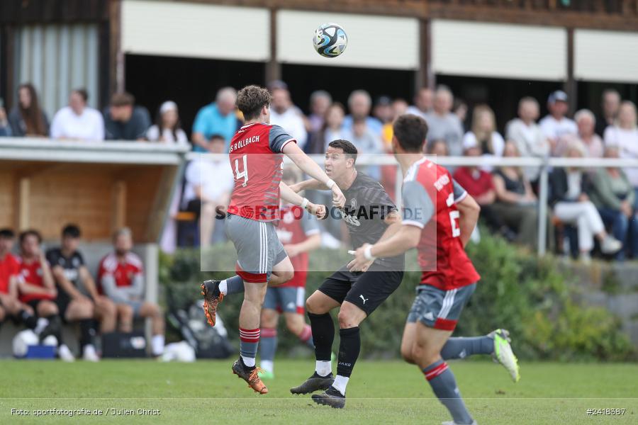 sport, action, TuS Röllbach, TuS Frammersbach, Sportgelände, Schleich Cup Finale 2024, Landesfreundschaftsspiele, Fussball, BFV, Altfeld, 07.07.2024 - Bild-ID: 2418387 sport, action, TuS Röllbach, TuS Frammersbach, Sportgelände, Schleich Cup Finale 2024, Landesfreundschaftsspiele, Fussball, BFV, Altfeld, 07.07.2024 - Bild-ID: 2418387