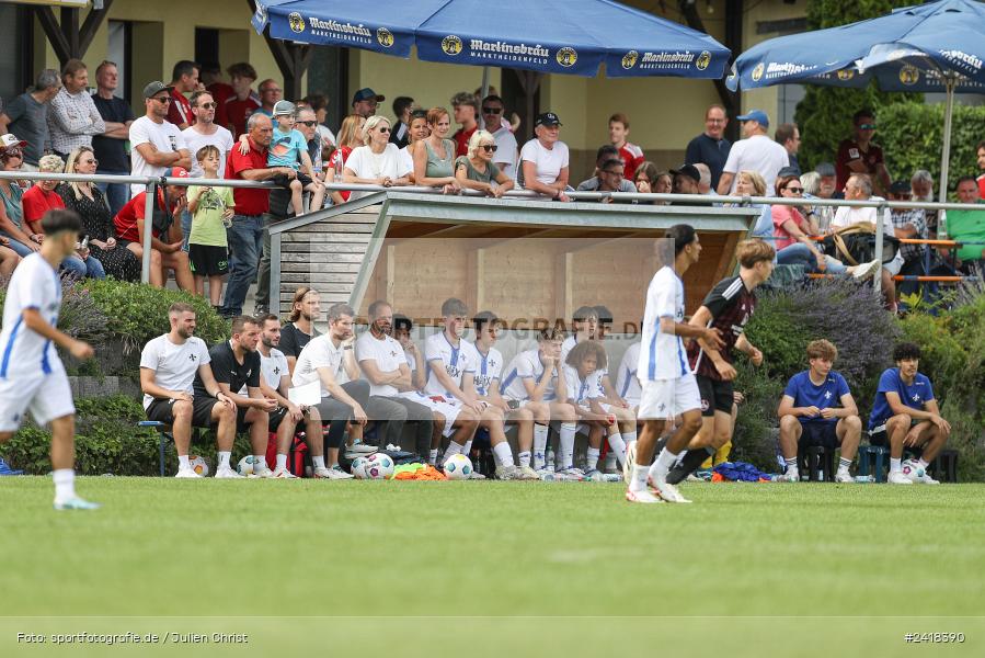 sport, action, U17, Sportgelände, SV Darmstadt 98, Landesfreundschaftsspiele, Junioren Bundesliga, Fussball, DFB, Altfeld, 1. FC Nürnberg, 07.07.2024 - Bild-ID: 2418390