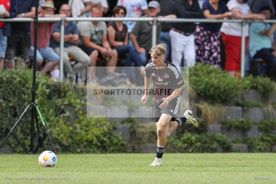 sport, action, U17, Sportgelände, SV Darmstadt 98, Landesfreundschaftsspiele, Junioren Bundesliga, Fussball, DFB, Altfeld, 1. FC Nürnberg, 07.07.2024 - Bild-ID: 2418403