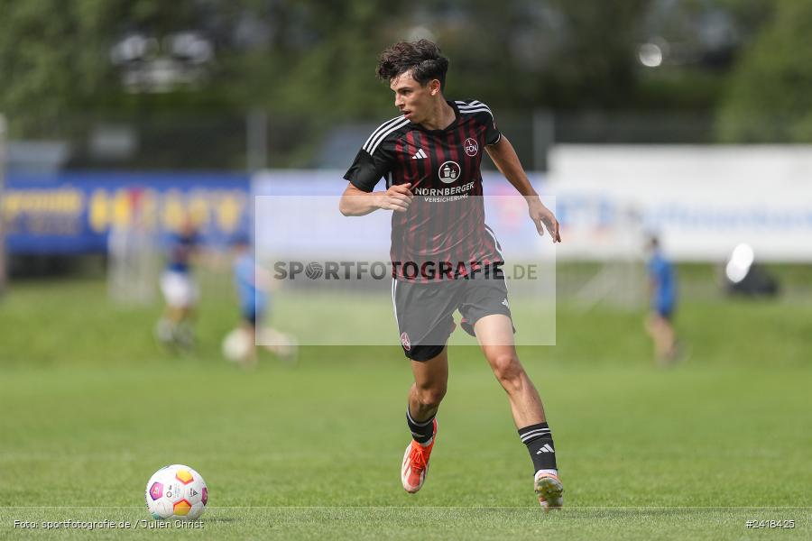 sport, action, U17, Sportgelände, SV Darmstadt 98, Landesfreundschaftsspiele, Junioren Bundesliga, Fussball, DFB, Altfeld, 1. FC Nürnberg, 07.07.2024 - Bild-ID: 2418425 sport, action, U17, Sportgelände, SV Darmstadt 98, Landesfreundschaftsspiele, Junioren Bundesliga, Fussball, DFB, Altfeld, 1. FC Nürnberg, 07.07.2024 - Bild-ID: 2418425