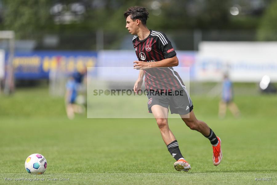 sport, action, U17, Sportgelände, SV Darmstadt 98, Landesfreundschaftsspiele, Junioren Bundesliga, Fussball, DFB, Altfeld, 1. FC Nürnberg, 07.07.2024 - Bild-ID: 2418427 sport, action, U17, Sportgelände, SV Darmstadt 98, Landesfreundschaftsspiele, Junioren Bundesliga, Fussball, DFB, Altfeld, 1. FC Nürnberg, 07.07.2024 - Bild-ID: 2418427