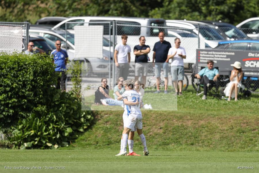 sport, action, U17, Sportgelände, SV Darmstadt 98, Landesfreundschaftsspiele, Junioren Bundesliga, Fussball, DFB, Altfeld, 1. FC Nürnberg, 07.07.2024 - Bild-ID: 2418446 sport, action, U17, Sportgelände, SV Darmstadt 98, Landesfreundschaftsspiele, Junioren Bundesliga, Fussball, DFB, Altfeld, 1. FC Nürnberg, 07.07.2024 - Bild-ID: 2418446